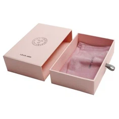 Personliga förpackningslådor Rosa låda