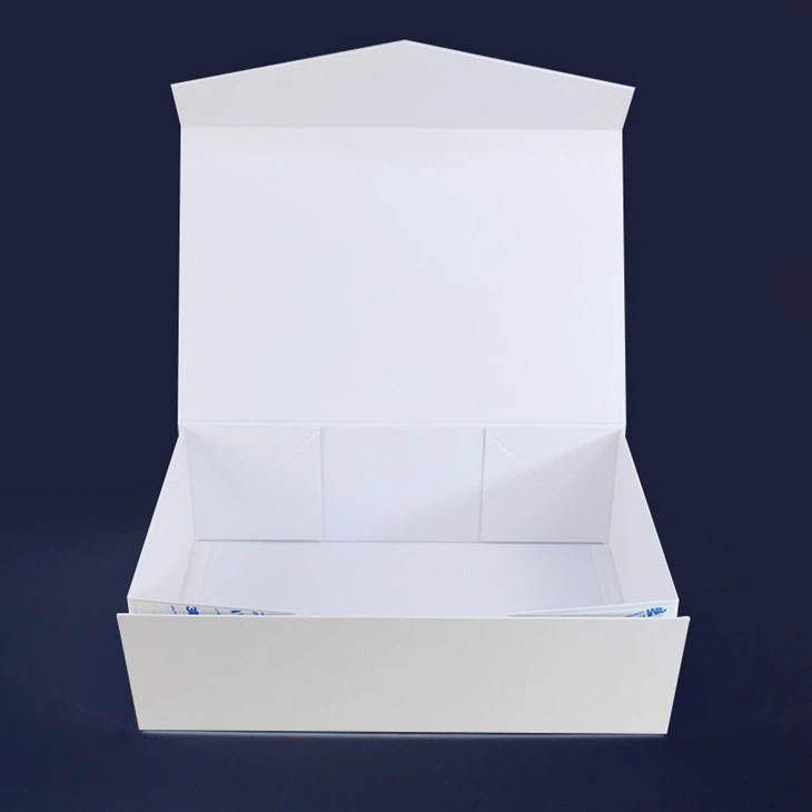 V- Flap Texture Printing Magnetic box